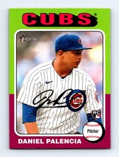 #491 2024 Topps Heritage } Daniel Palencia RC Chicago Cubs