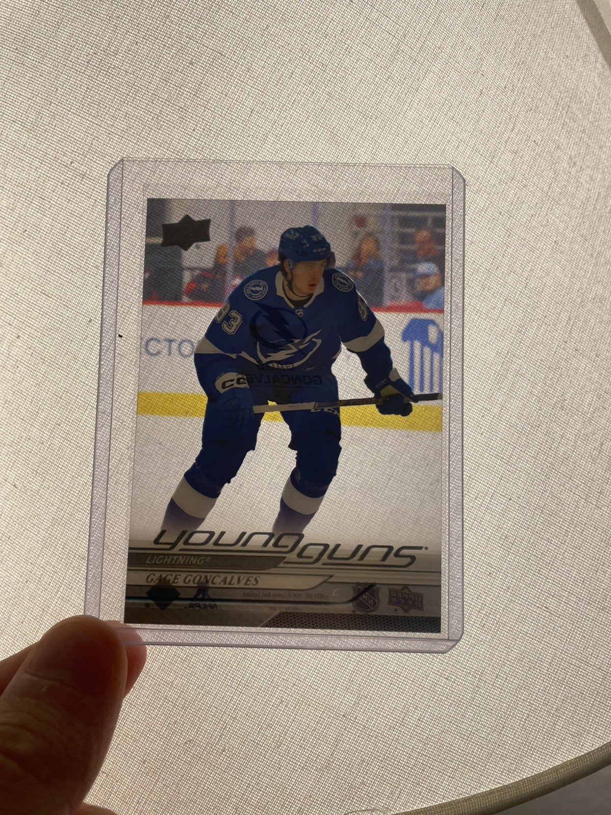 2024-25 Upper Deck Series 1 - Young Guns Gage Goncalves #247 Clear Cut (RC)