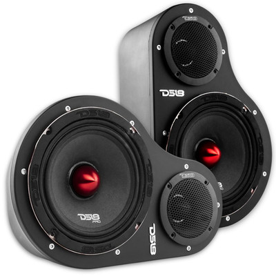 DS18 Combo - 2x PRO-X6.4BM Mid-Range with 2x GTX1XL Tweeters + EN6P Speaker Pods