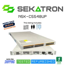 🔀Cisco Nexus N5K-C5548UP 10GbE Switch  • 32-Port 10GbE SFP+ (Unified Ports) ⚡