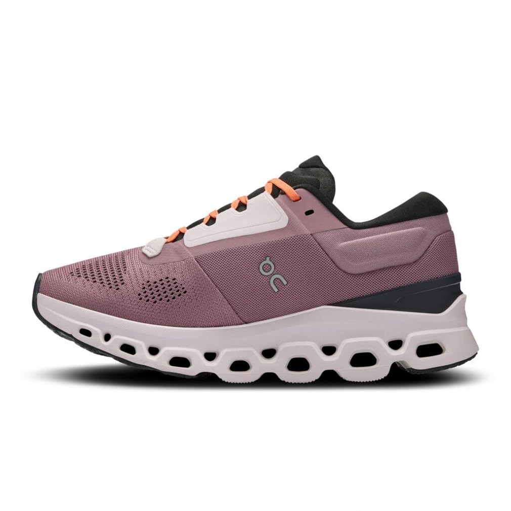 On Women's Cloudstratus 3 Trainers, Quartz Lily, 9 US image 3