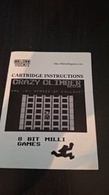 Colecovision Crazy Climber REDUX CIB  Home brew