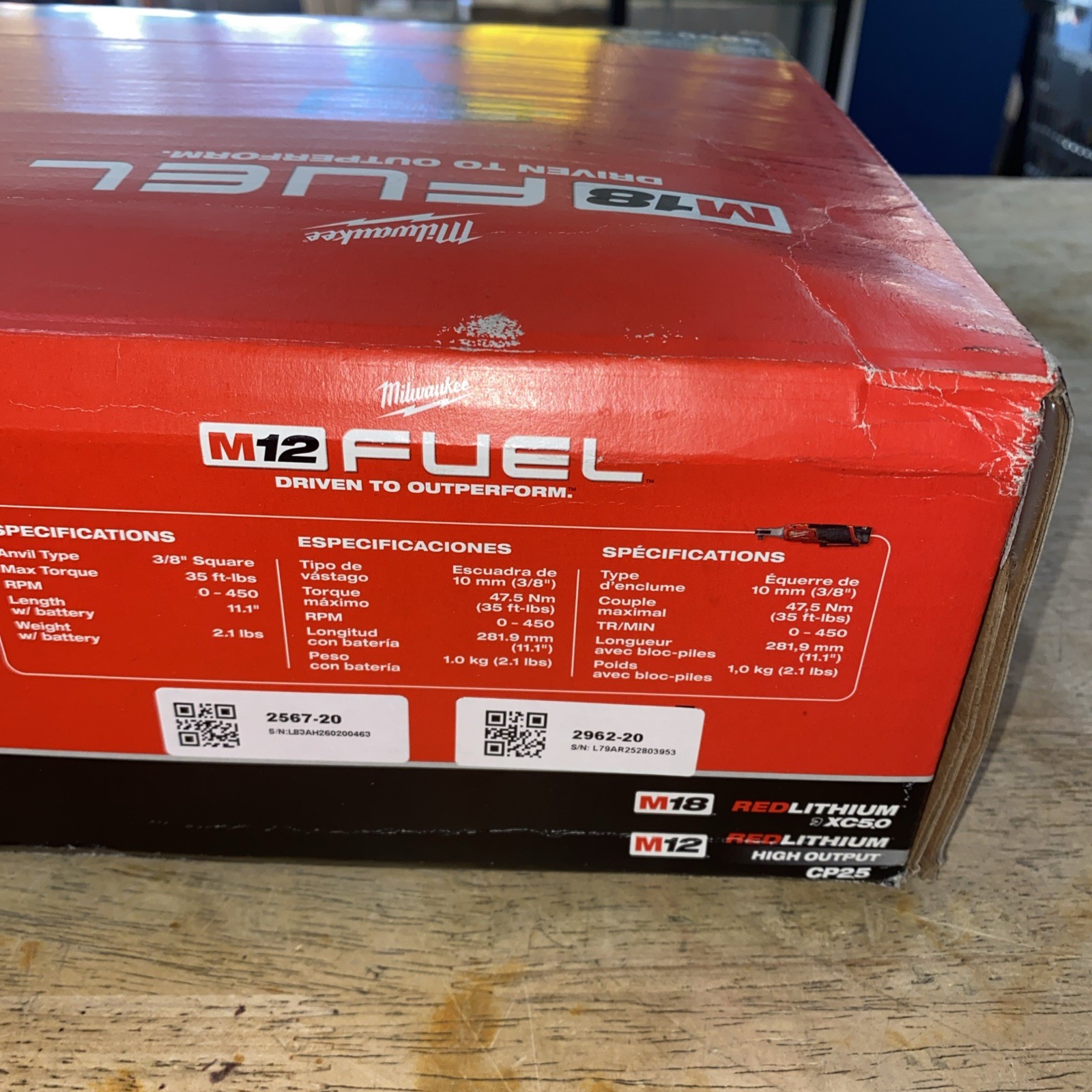 Milwaukee Tool 3890-22 M18 FUEL and M12 FUEL 2-Tool Combo Kit
