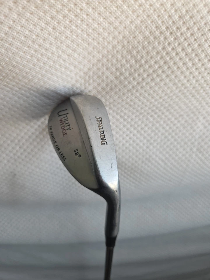 Spalding Utility 58* Lob Wedge Steel Shaft 35" RH - Image 2 of 4