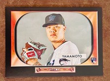 2020 Topps Archives JORDAN YAMAMOTO RC Black Border /99 Marlins