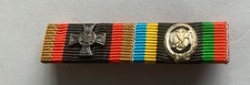 DSB Ordensspange Sportabzeichen in  Gold Bundeswehr und Ehrenkreuz Bandschnalle