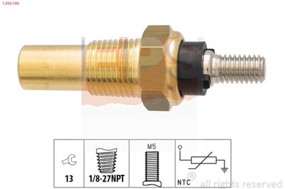 Sonde, Kühlmitteltemperatur EPS 1.830.180  für OE 1E03-18-760 - 1E07-18-760