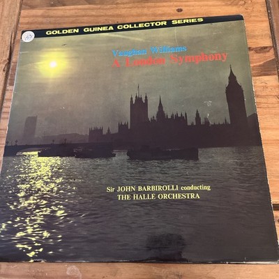 VAUGHAN WILLIAMS - A london Symphony - 1958 UK vinyl LP