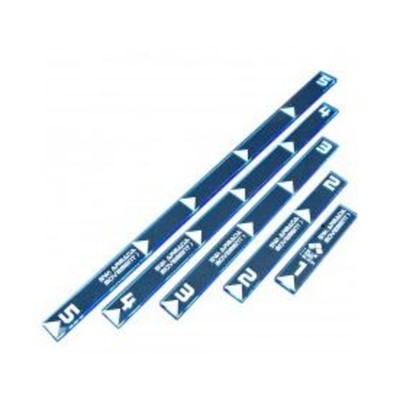 Litko Star Wars X Armada Multi Range Mvmt Ruler, Fluorescent Blue 5  New