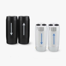 4Pack 46mm Aluminium HiFi Audio Speaker Pants Y Splitter for RCA Bi-Wire DIY Set