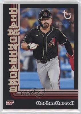 2024 Topps Brooklyn Collection Black 21/75 Corbin Carroll #4 0s2w