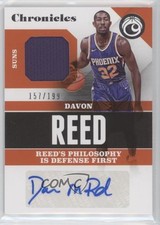 2017 Panini Chronicles Signature Swatches 157/199 Davon Reed #CSS-DRD Auto 2x6