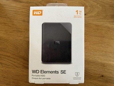 Western Digital WD Elements SE Portable 1TB Festplatte Extern Neu