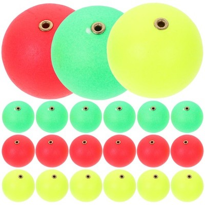 3 Count Schwimmer Angel Schaumstoffball Schaumfischerei Schwimmt