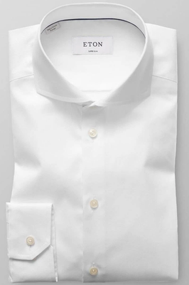 eton men's contemporary fit white twill dress shirt reviews Eton White Textured Twill Dress Shirt | Contemporary Fit