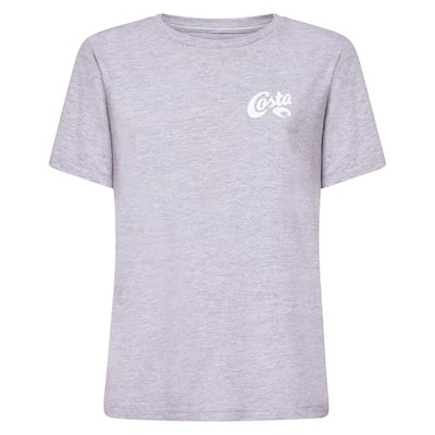 Costa Del Mar Women's Pelican Shades T-Shirt Size Large Gray