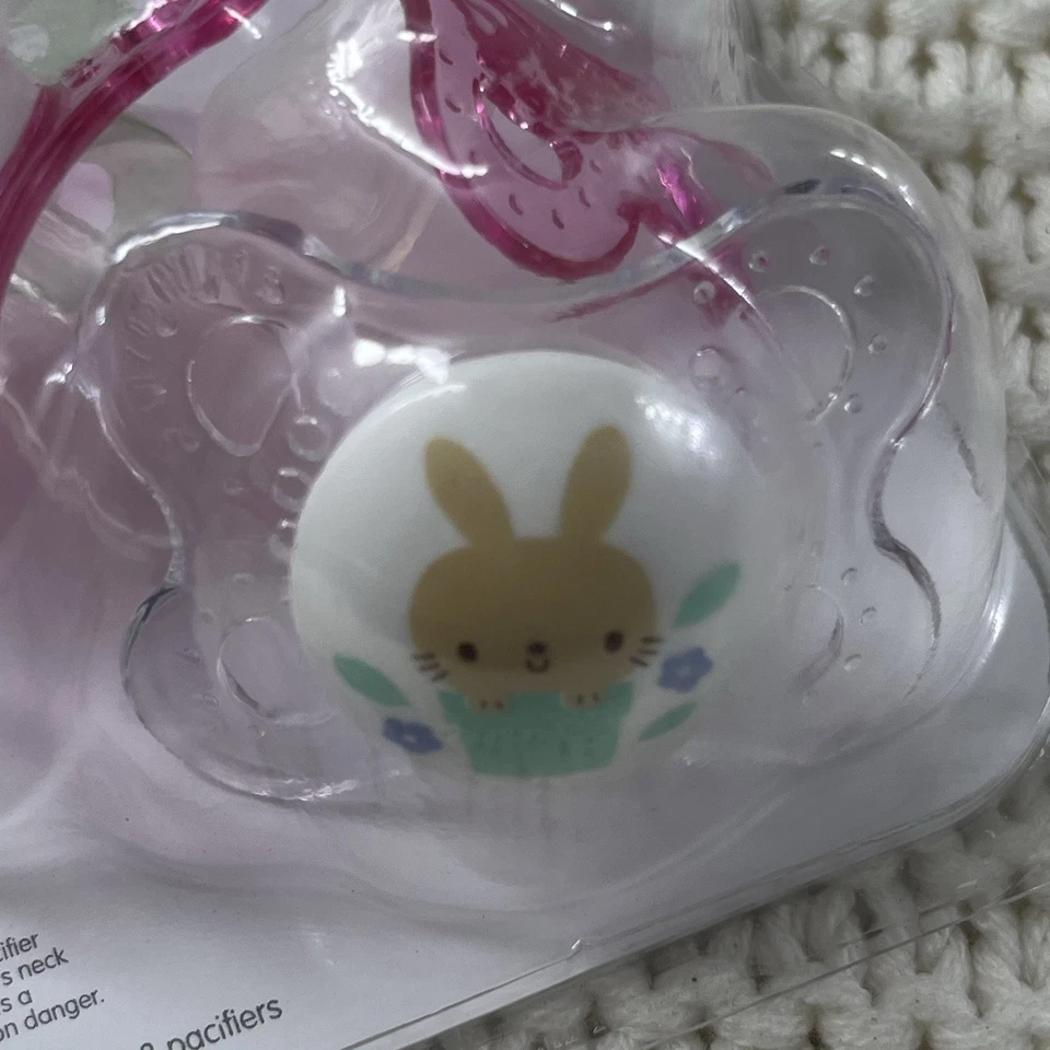 New MAM Original Pacifiers 3-pack Baby 0-6 month Silicone Orthodontic Clear - Image 3 of 4