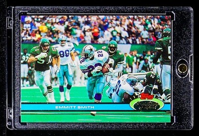 rare emmitt smith football cards Amazon.com: Emmitt Smith 1992 Stadium Club #190 main image 0