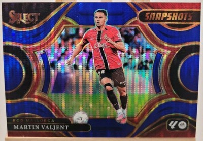 Martin Valjent 2025-26 Panini Select La Liga Snapshots Mallorca #7 Blue Pulsar