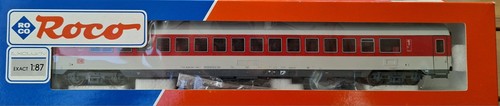 ROCO SPUR "HO" 45267 DB-AG ROT/WEISS 1. KLASSE #750-1 REISEZUGWAGEN | Condition: Used