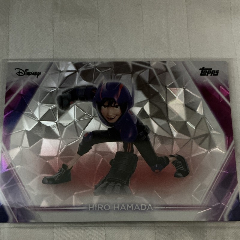 Topps 2026 Topps Chrome Disney 100 Big Hero 6 Hiro Hamada Parallel Card #126