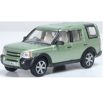 Oxford 76LRD009 Land Rover Discovery 3 Vienna grün Maßstab 1:76