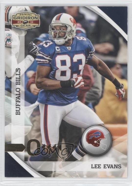 2010 Panini Gridiron Gear Gold O's 2/100 Lee Evans #15 0q3