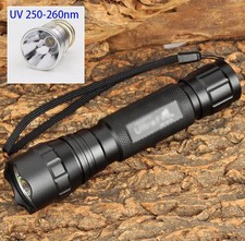 Torcia UV LED onda corta 5W 255nm 254nm per luce disinfezione pietre minerali