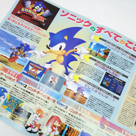 Sonic Jam Sega Saturn Project Sonic A4 Promo Pamphlet Not For Sale Rare Japan