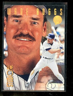 1996 LEAF STUDIO BRONZE #46 WADE BOGGS YANKEES MINT E017869