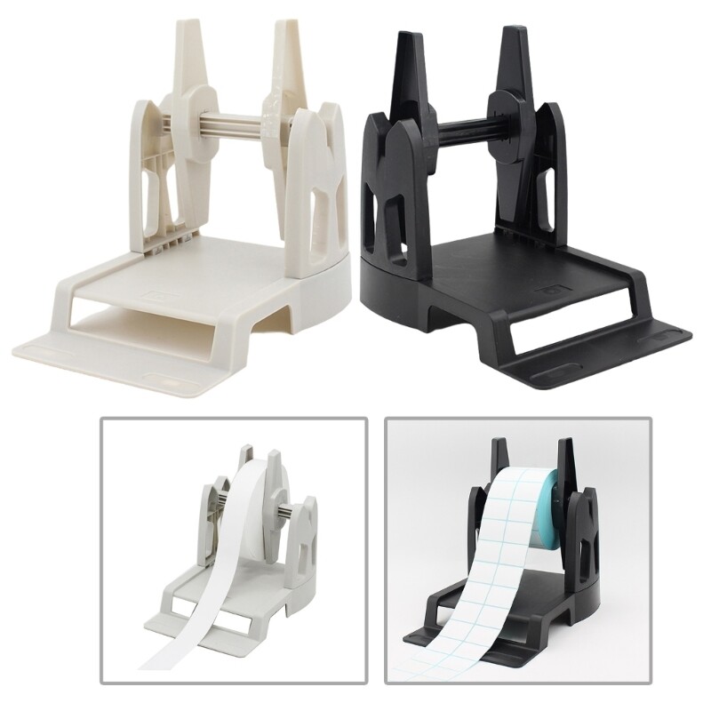 Labels Sticker Roll Holder Work with Desktop Label Printer Labels Stand ...