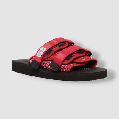 $215 Suicoke Men's Red MOTO-Cab-PT02 Slide Sandal Shoes Size 4.5