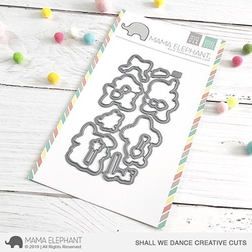 Mama Elephant, Creative Cuts/ Stanzschablone, Shall We Dance - Picture 1 of 3