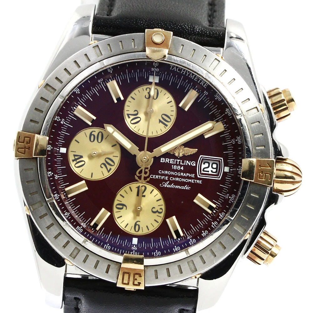 BREITLING Chronomat Bikoro B13356 Chronograph Date Automatic Men s Watch 762058