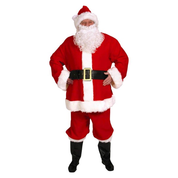 halco santa suit size chart