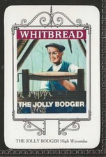 WHITBREAD-INN SIGNS MARLOW 1973-#24- THE JOLLY BODGER - HIGH WYCOMBE 