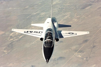 NORTHROP T-38 TALON IN FLIGHT 4x6 FOTODRUCK