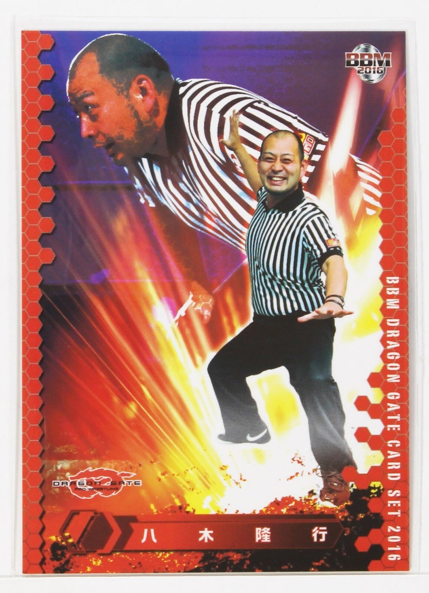 Takayuki Yagi - 2016 BBM Dragon Gate Pro-Wrestling Trading Card | eBay
