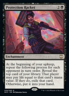 Protection Racket ~ Commander: Streets of New Capenna [ NM ] [ Magic MTG ]