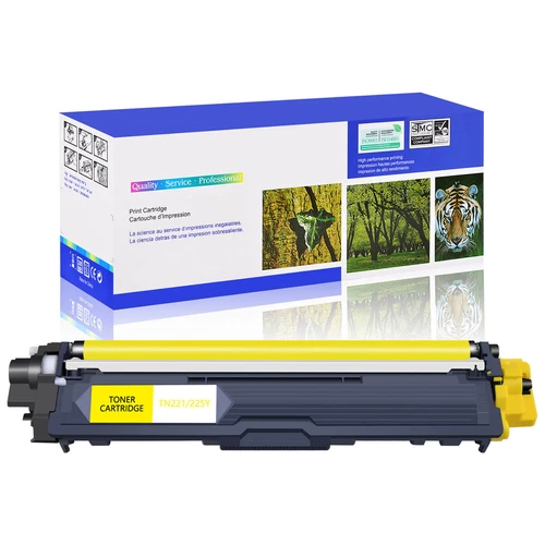 1PK TN225 Yellow Toner Cartridge for Brother MFC-9330CDW MFC-9340CDW HL-3140CW