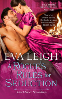 A Rogues Rules for Seduction (Last Chance Scoundrels, 3) By Leigh, Eva - GOOD