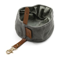 Paws&Co Canvas Trinknapf Futternapf für unterwegs faltbar 1L