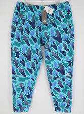 NWT Adidas N.E.R.D. ZNE Blue Glow Striker Sweat Pants Camouflage DG8619 Men’s XL