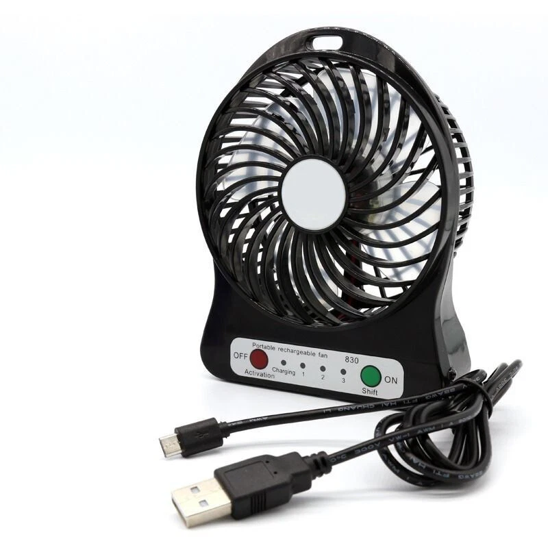 Ventilatore Portatile Senza Lama Da Collo | Ricaricabile USB, 3 Velocità, Luci LED, Batteria 4000 MAh - 3