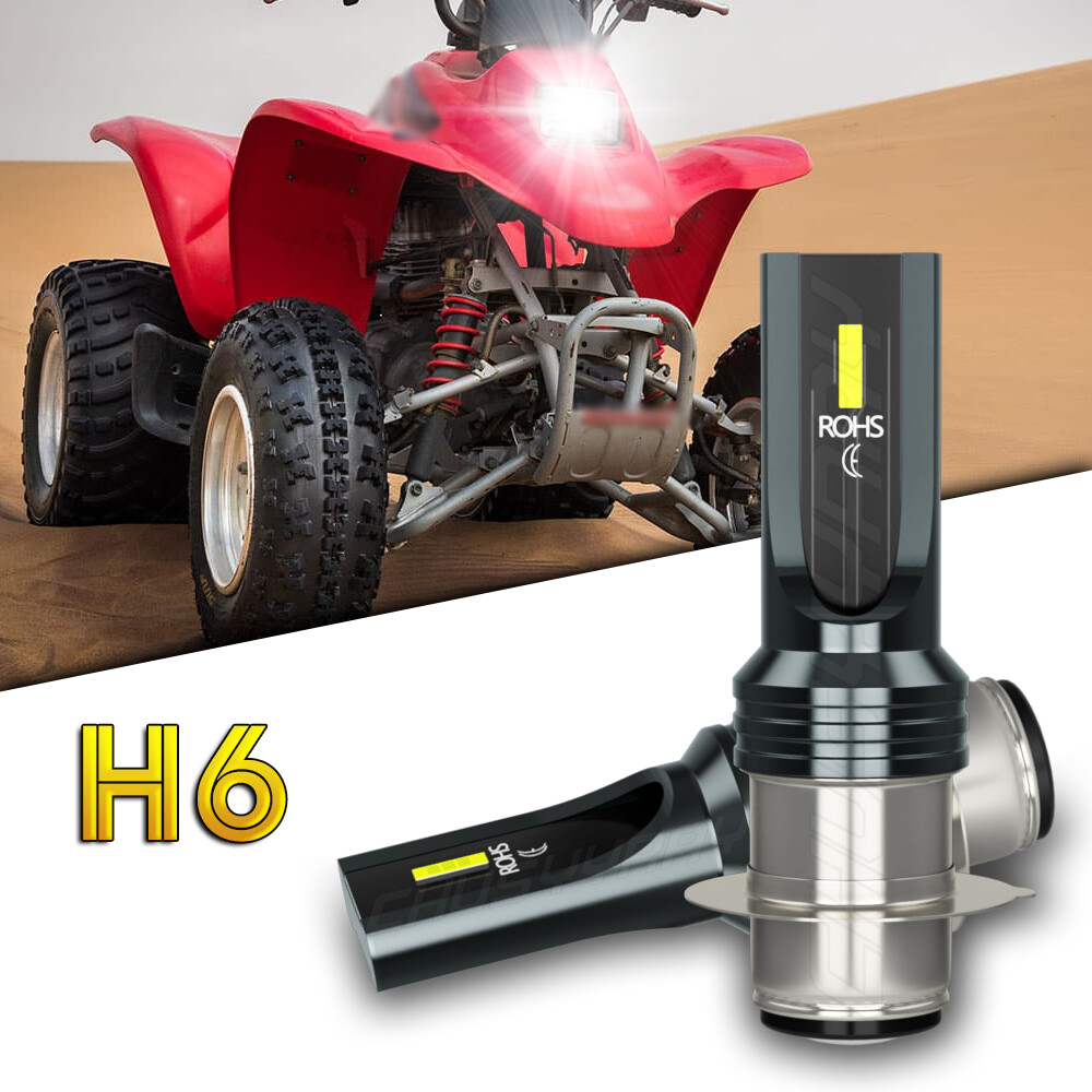 For Honda Sportrax TRX250EX TRX300EX TRX400EX - 6000K H6 LED