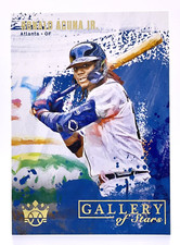 2021 Panini Diamond Kings Gallery of Stars Ronald Acuna Jr Atlanta Braves