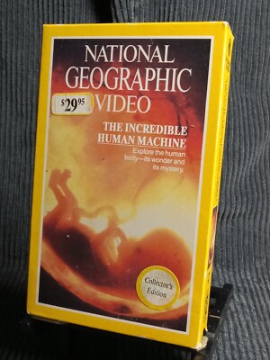 National Geographic The Incredible Human Machine BETAMAX BETA NOT VHS Tape
