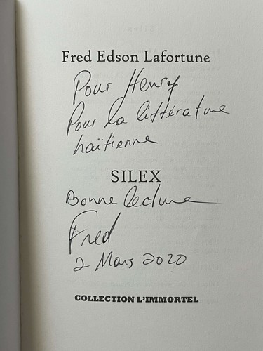 Silex Fred Edson Lafortune Signed in French - Imagen 2 de 2
