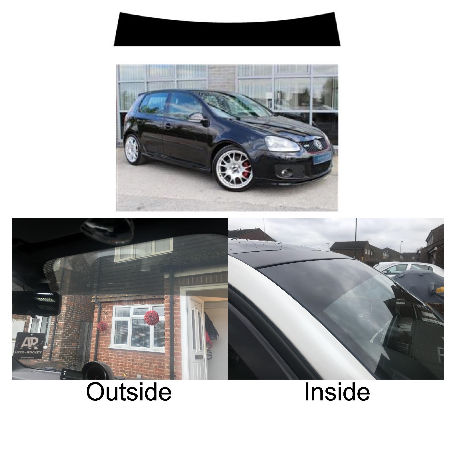 VW Golf MK5 2003 to 2008 -  pre cut, Easy Fit Window Tint, NO TRIMMING