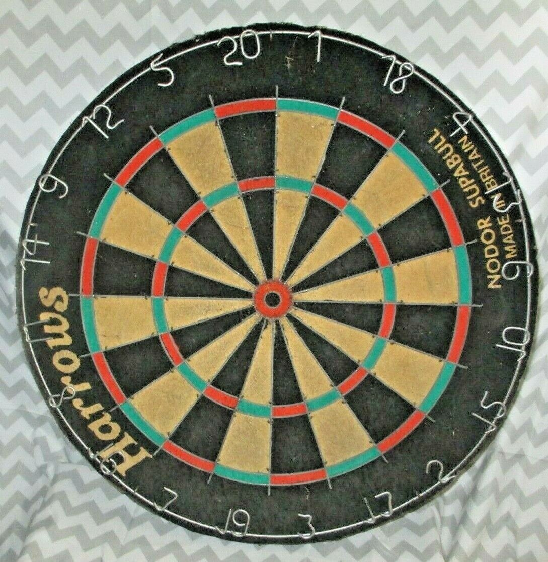 Harrow's Nodor Suprabull Tournament Bristle Competition Dart